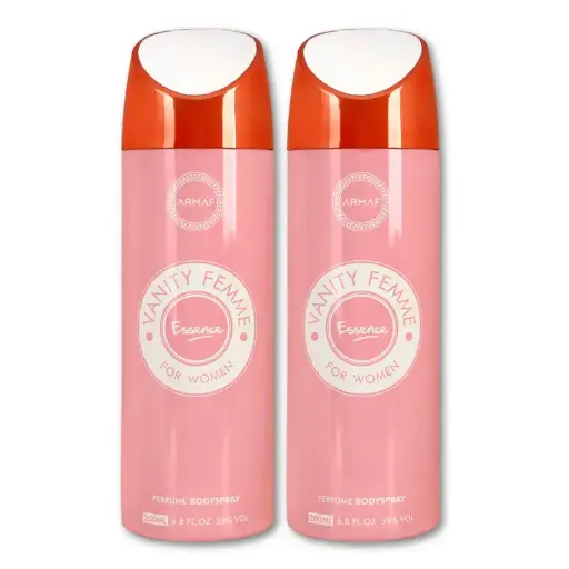 Armaf Vanity Femme Essence Deodorant for Women - 200ML Each (Pack of 2)