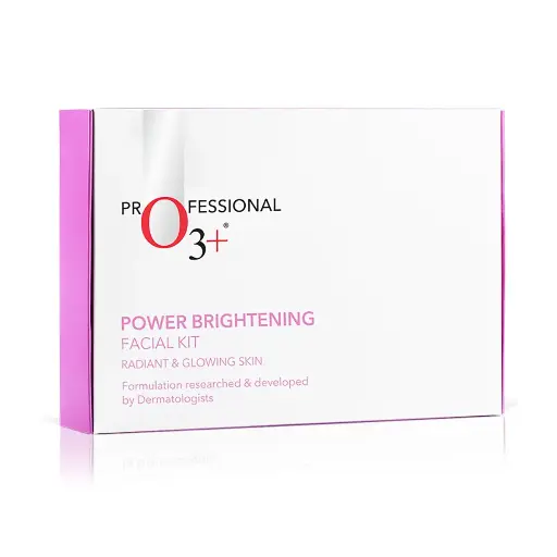 O3+ Power Brightening Facial Kit for Dirt, Dust and Dead Skin (163gm)