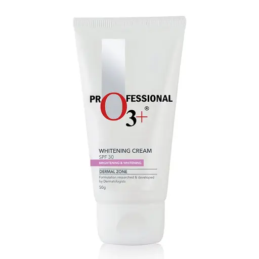 O3+ Whitening Face Cream SPF 30 Sunscreen for Skin Brightening (50g)